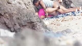 Aunty's fucking on the mountain