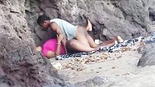 Aunty's fucking on the mountain