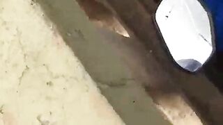 Sexy couple secretly having sex