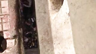 Sexy couple secretly having sex