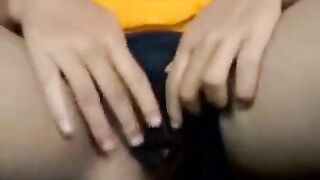 Bihari girl fingering her pink pussy