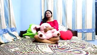 Sister teaching her brother how to fuck