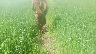 Bihari woman fucked in the field - sex video