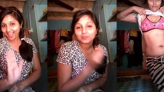 Village girl with big boobs