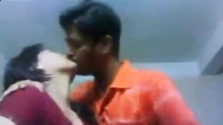 Sucking aunty's juicy breasts and fucking her