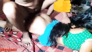 Make your sister-in-law cum after fucking her