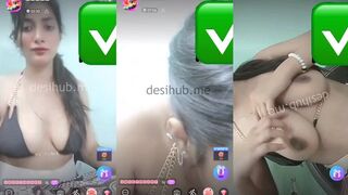 Hot Desi Girl Nude Live Cam Show Her Boobs Video