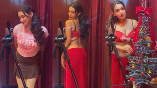 Famous Misti Nude Video Boob Show Pressing