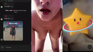 Monika Thakur Nude Teasing Her Boobs Video