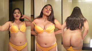 Anjali Gaud Strips Nude Huge Tits Video